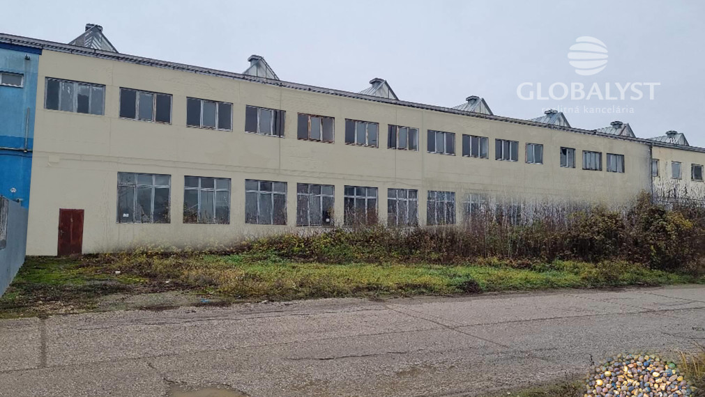 Priemyselná budova - 1000 m2 v Michalovciach