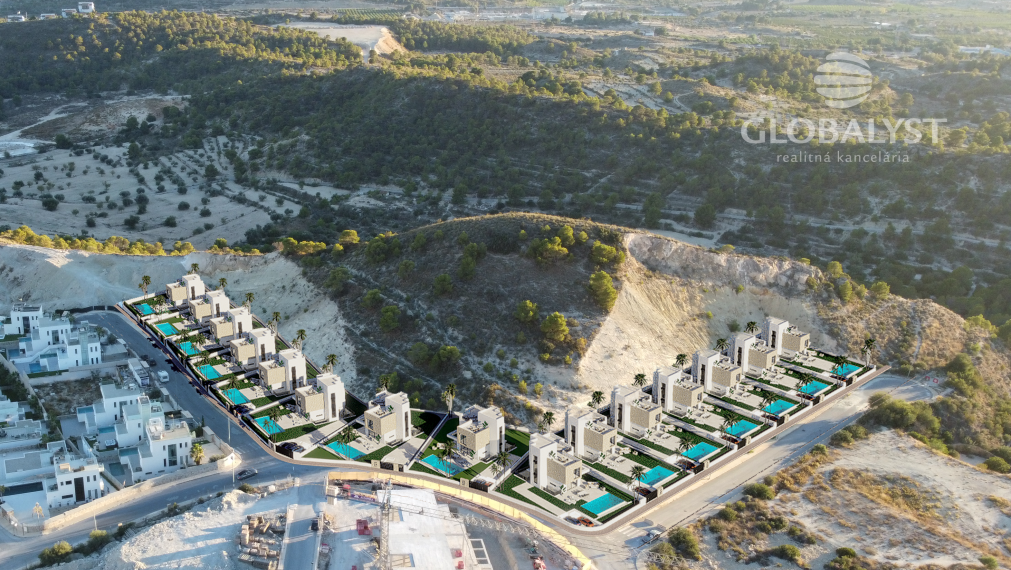 Luxusné vily Las Bellas v Finestrat/Benidorm