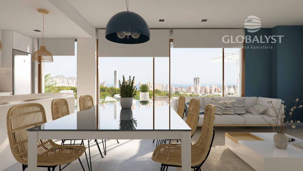 2 izbový penthouse v Seascape Blue - Finestrat