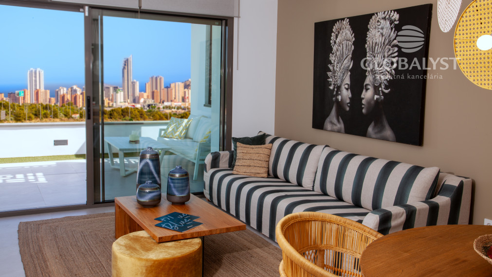 2 izbový penthouse v Seascape Blue - Finestrat