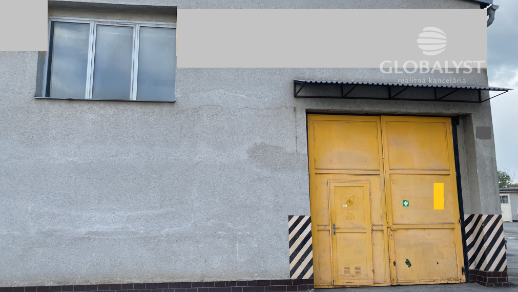 Skladovacie priestory - 385 m2  - v podnikateľskom areáli.