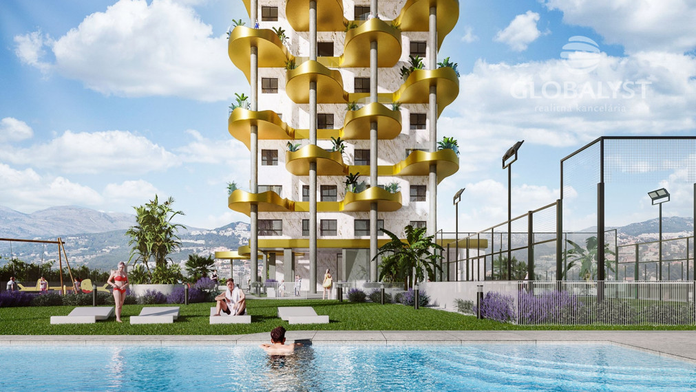 Exkluzívne apartmány - Golden leaves - v Calpe