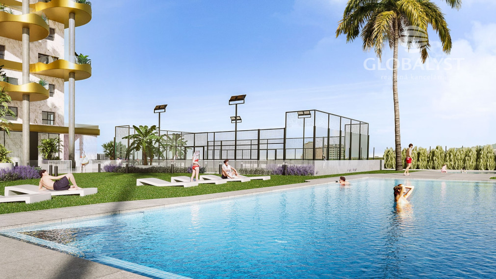 Exkluzívne apartmány - Golden leaves - v Calpe