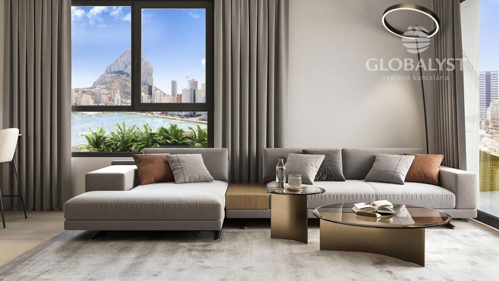 Exkluzívne apartmány - Golden leaves - v Calpe