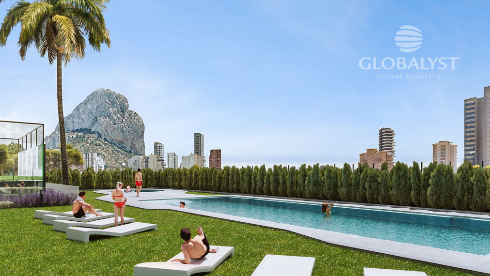 Exkluzívne apartmány - Golden leaves - v Calpe