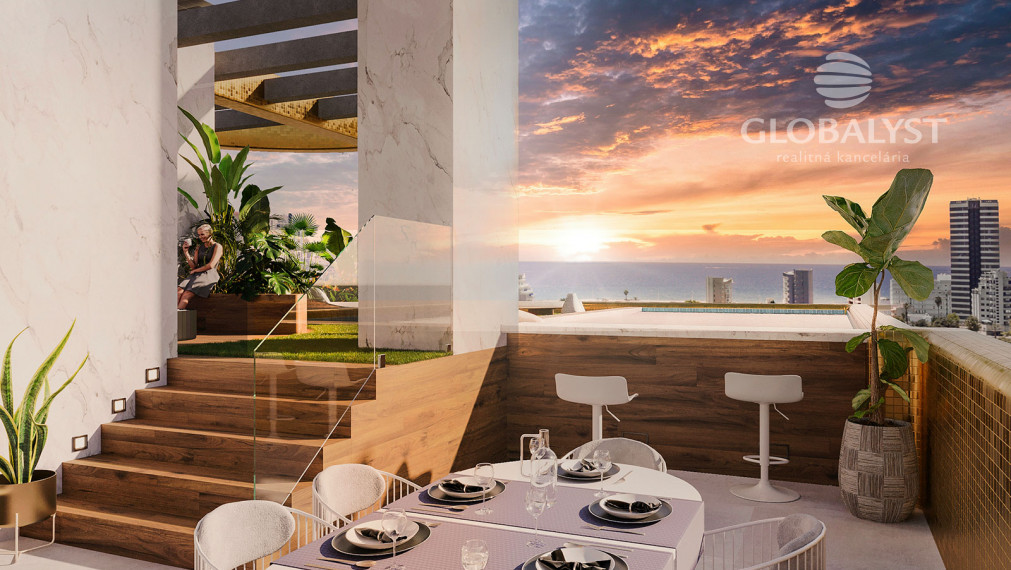 Exkluzívne apartmány - Golden leaves - v Calpe