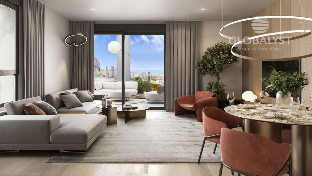 Exkluzívne apartmány - Golden leaves - v Calpe