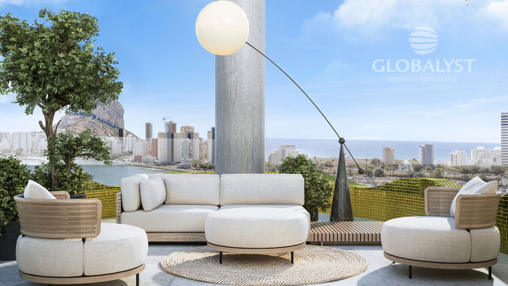 Exkluzívne apartmány - Golden leaves - v Calpe