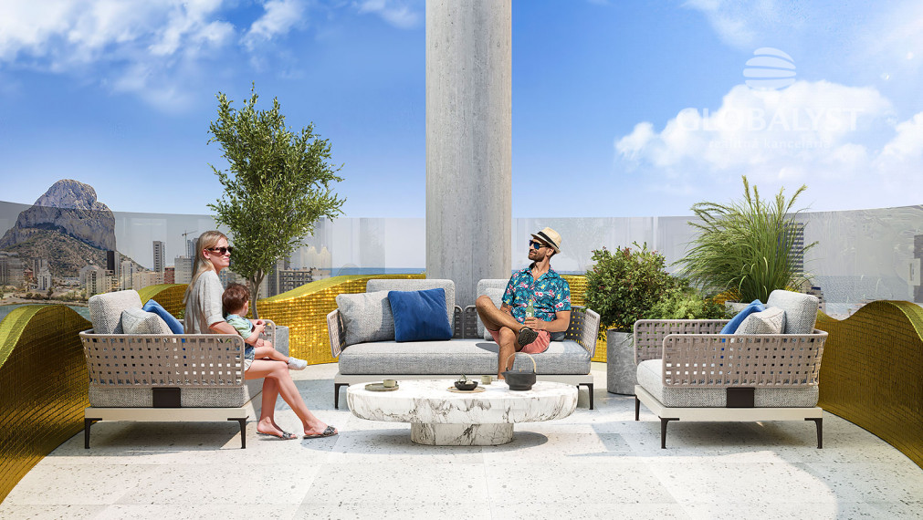 Exkluzívne apartmány - Golden leaves - v Calpe