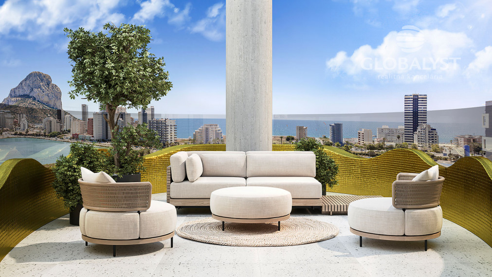 Exkluzívne apartmány - Golden leaves - v Calpe