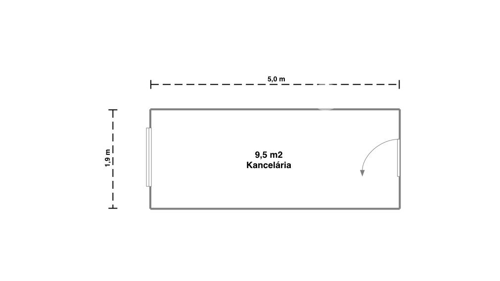Kompaktná kancelária - 10 m2 - centre mesta