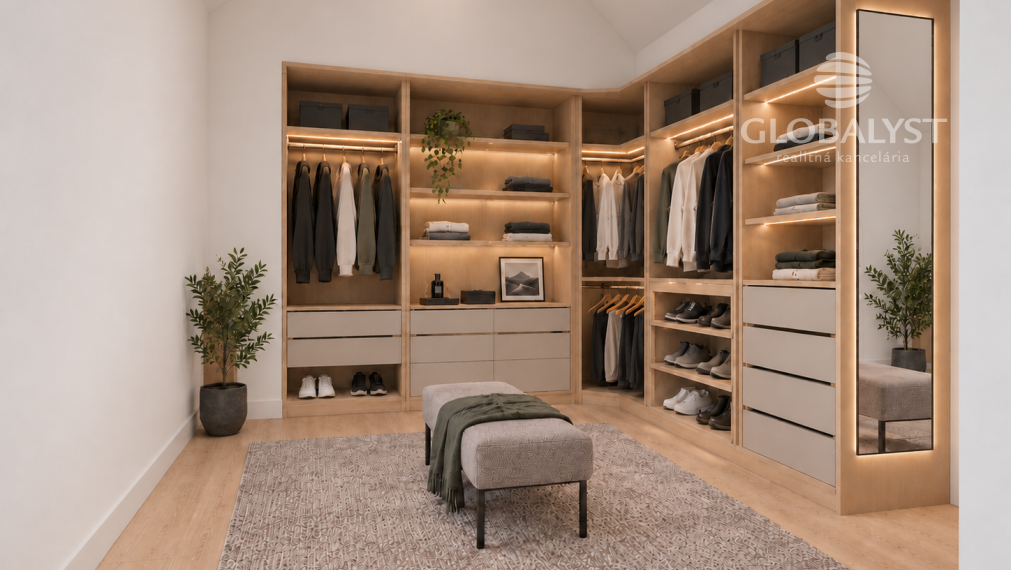 Nový 4 izbový mezonetový byt - 110 m2 - na Juhu