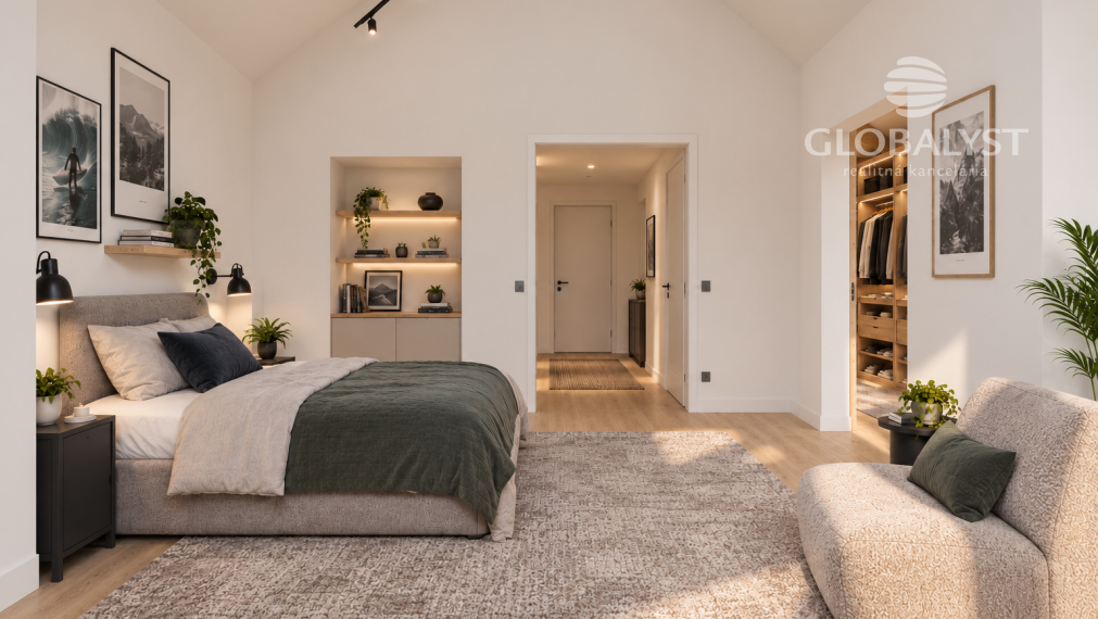 Nový 4 izbový mezonetový byt - 110 m2 - na Juhu