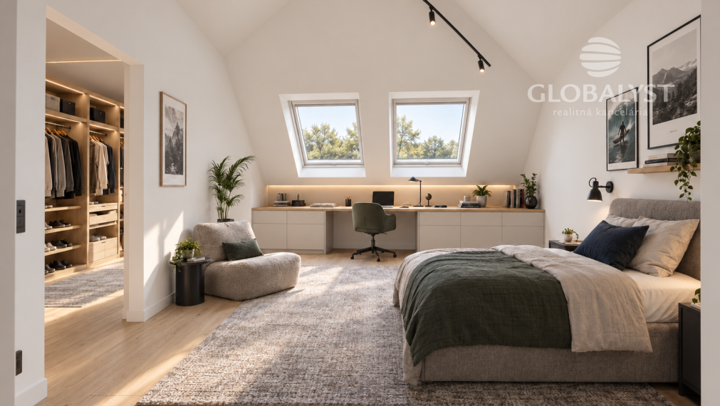 Nový 4 izbový mezonetový byt - 110 m2 - na Juhu