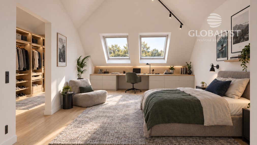 Nový 4 izbový mezonetový byt - 110 m2 - na Juhu