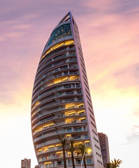 Exkluzívny apartmán - 193 m2 - Delfin Tower - Benidorm - Španielsko