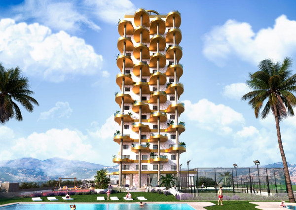 Exkluzívne apartmány - Golden leaves - v Calpe